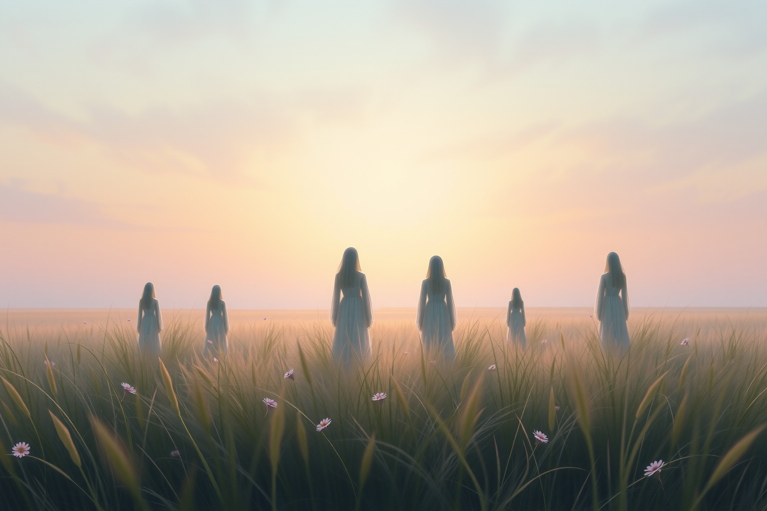 Cinque sogni sulla prateria rivelano emozioni e desideri nascosti.