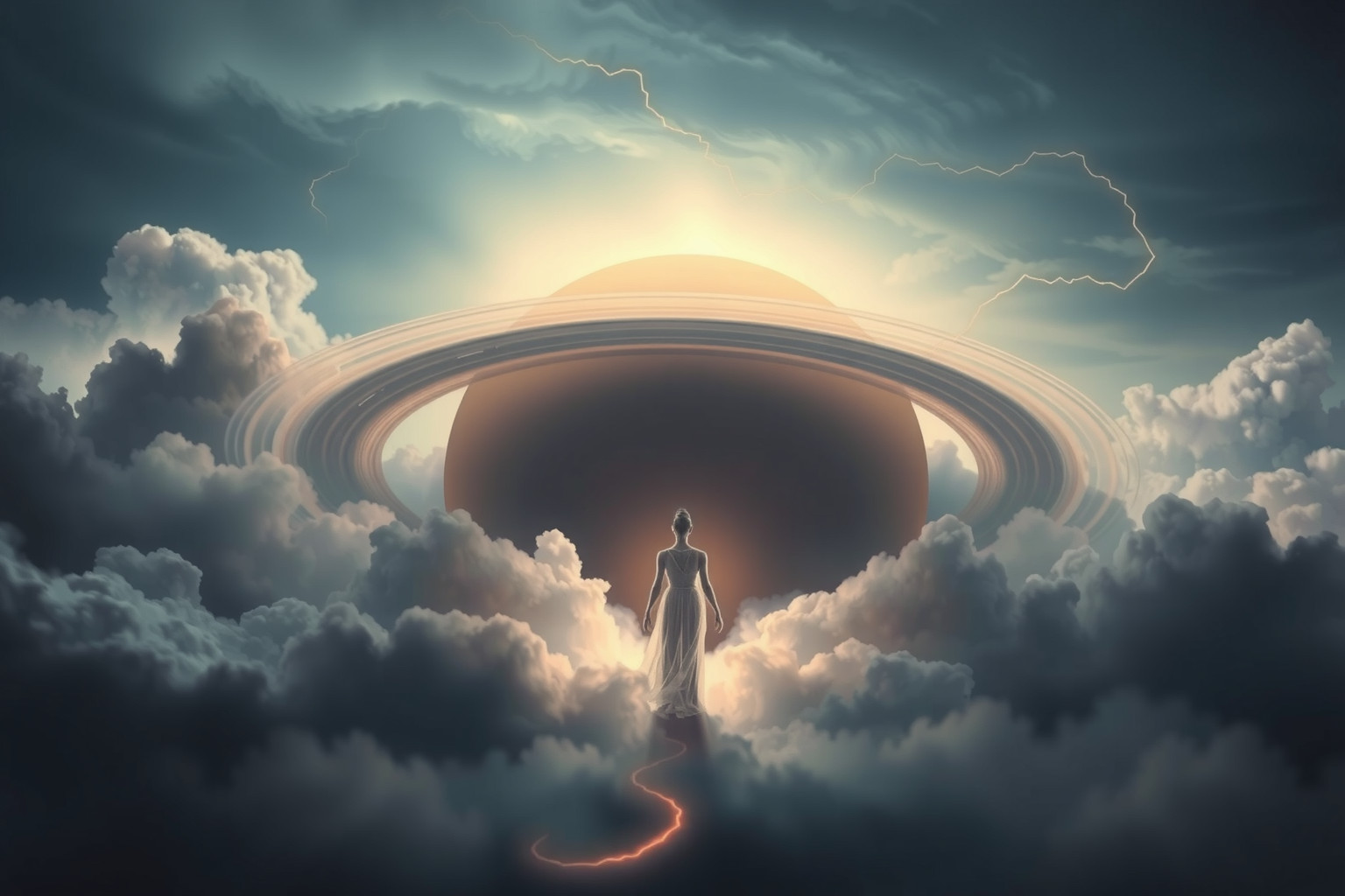 Saturno nei sogni simboleggia resistenza e paura del cambiamento.