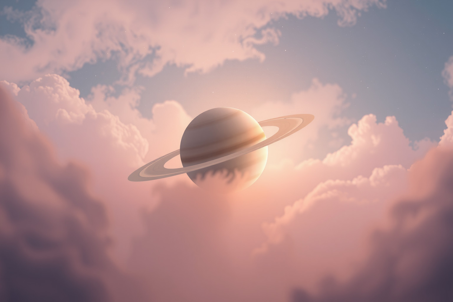 Saturno nei sogni spesso simboleggia isolamento e riflessione interiore.