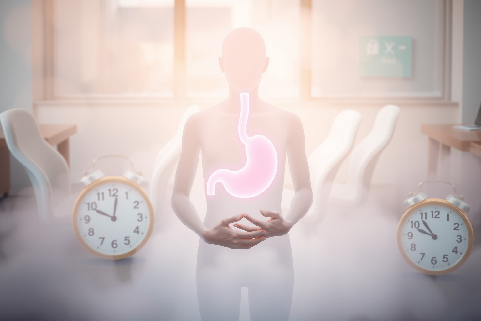Sognare malattia di stomaco lavorativa indica ansia e stress nascosti.