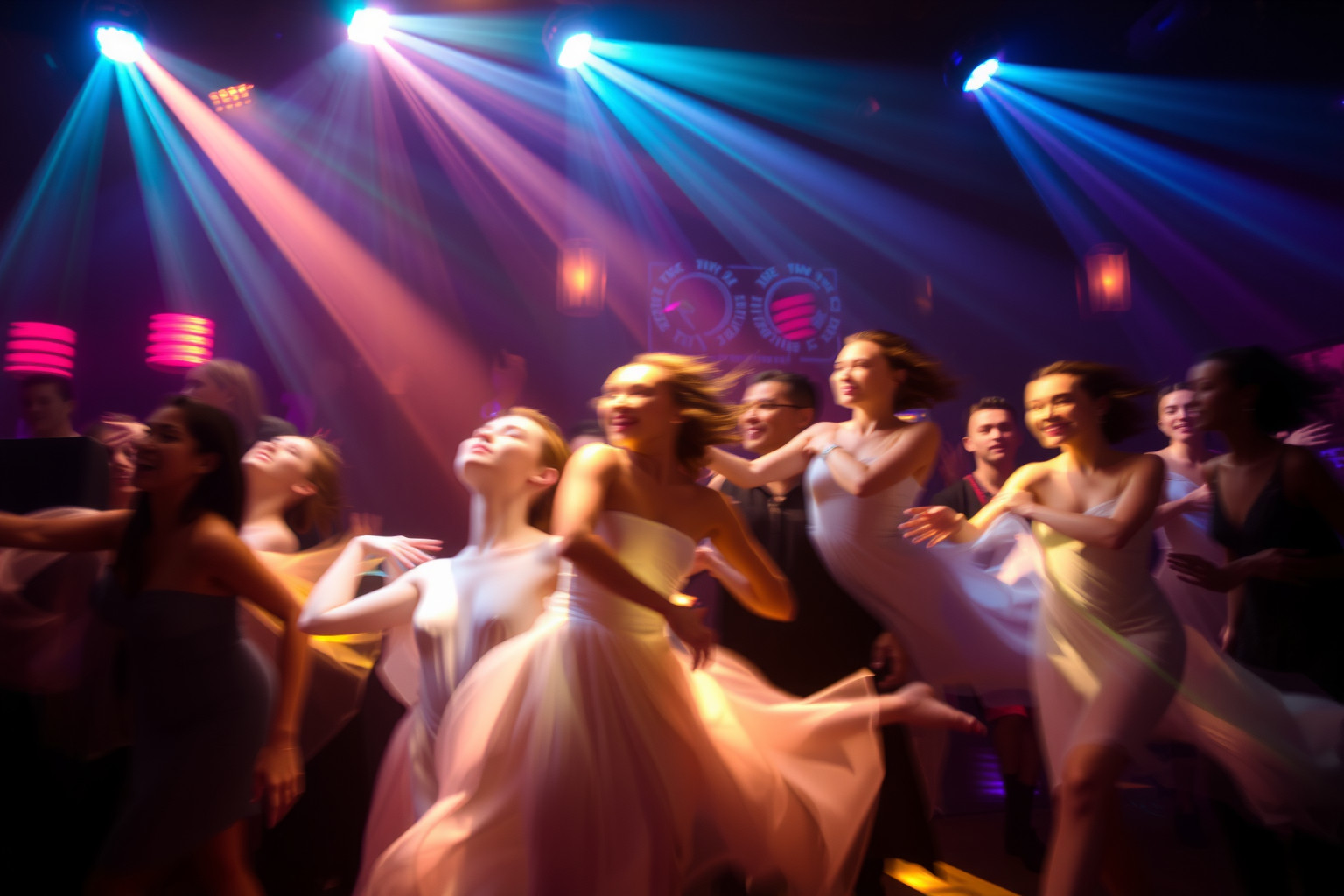 Sognare di ballare in nightclub simboleggia gioia e libertà interiore.