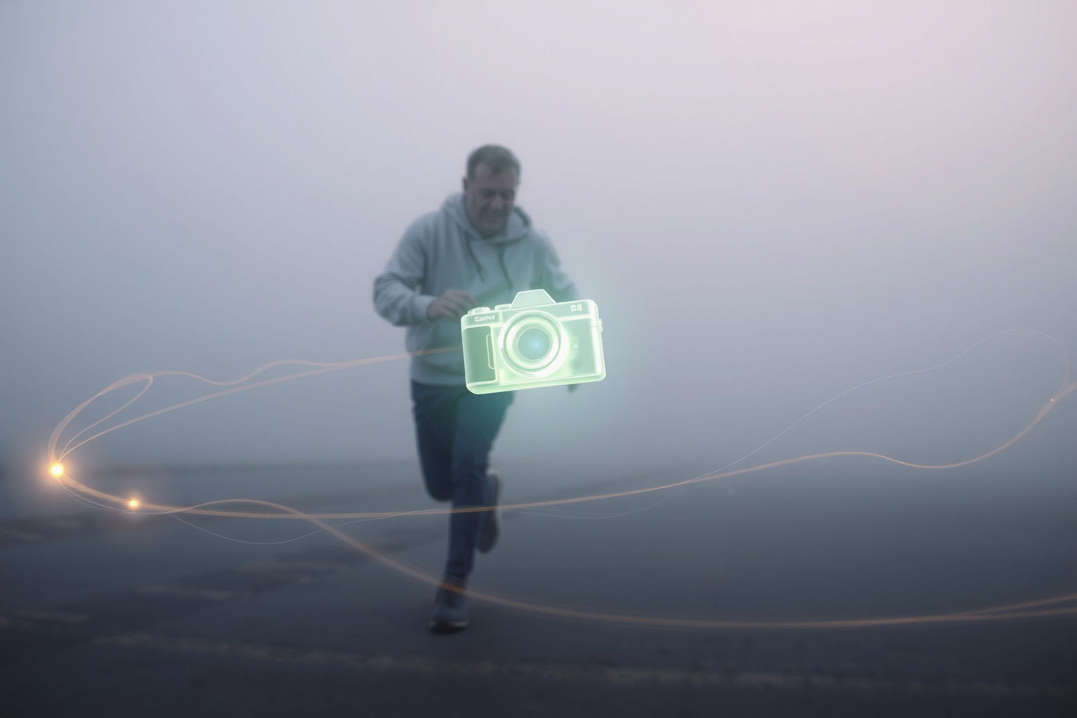 Sognare inseguimenti con fotocamera riflette ansia di essere osservati.