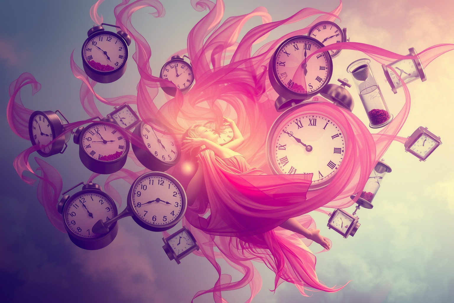 Sognare urgenze simultanee riflette stress e ansia nella vita reale.