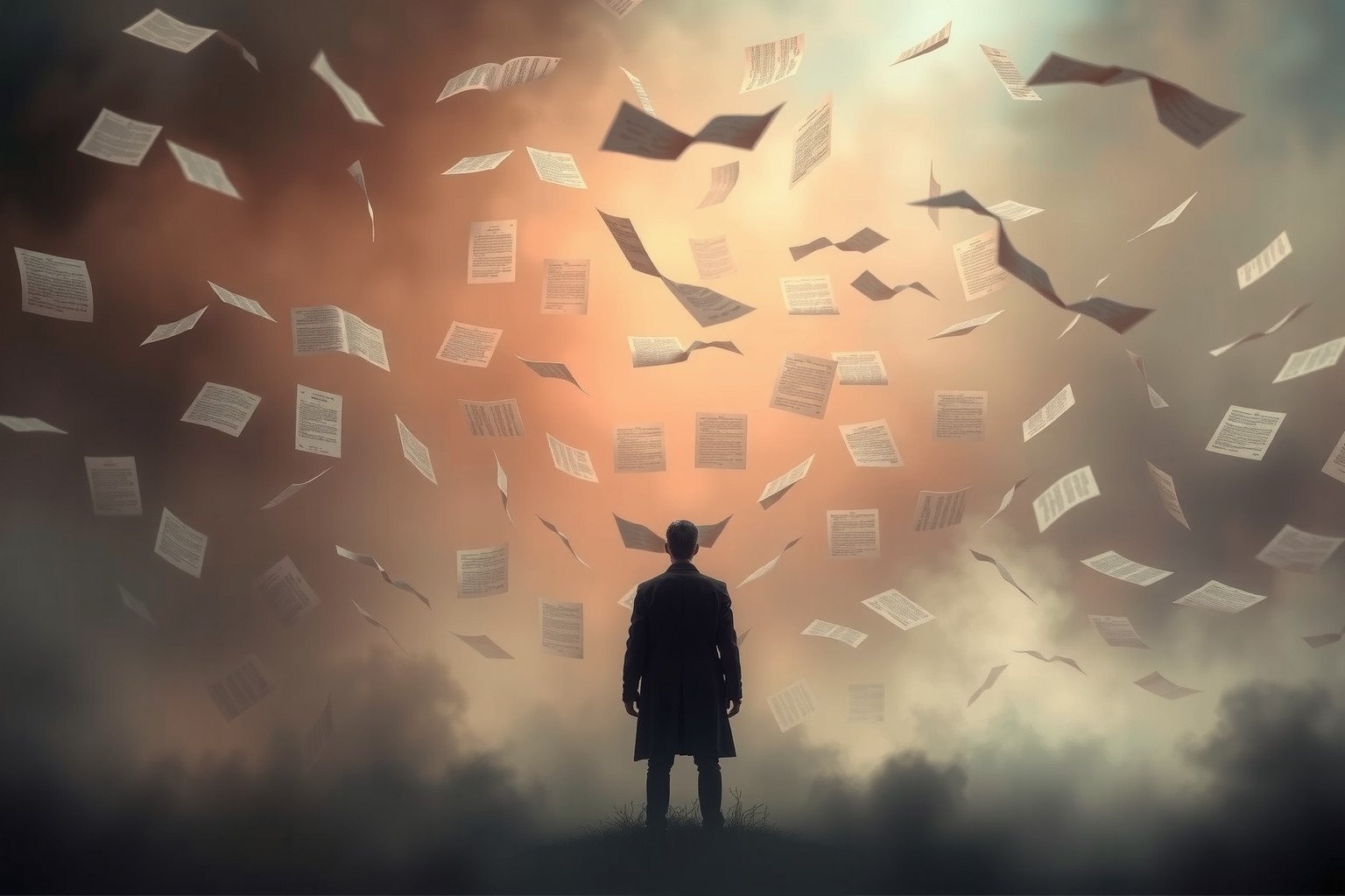 Sognare il fallimento riflette timori profondi di insicurezza personale.