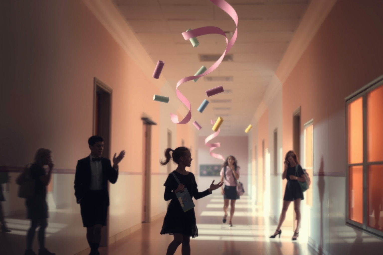 Sognare scherzi a scuola riflette desiderio di libertà e ribellione.