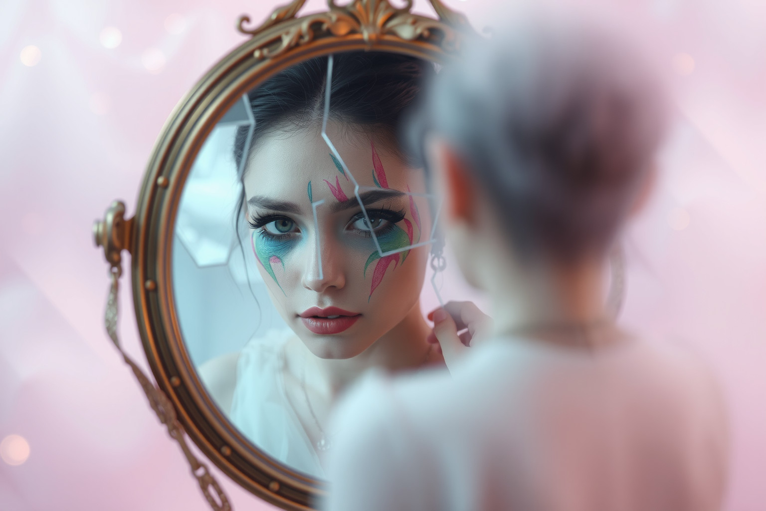 Sognare trucco irriconoscibile indica insicurezza sull’identità personale.