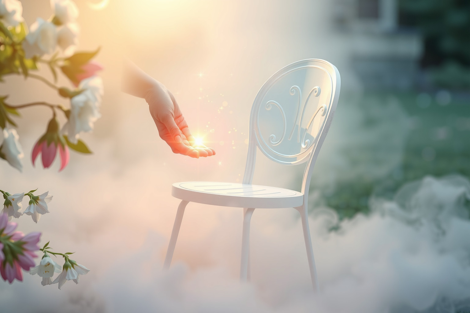 Sognare una sedia da giardino pulita simboleggia rinnovamento personale.