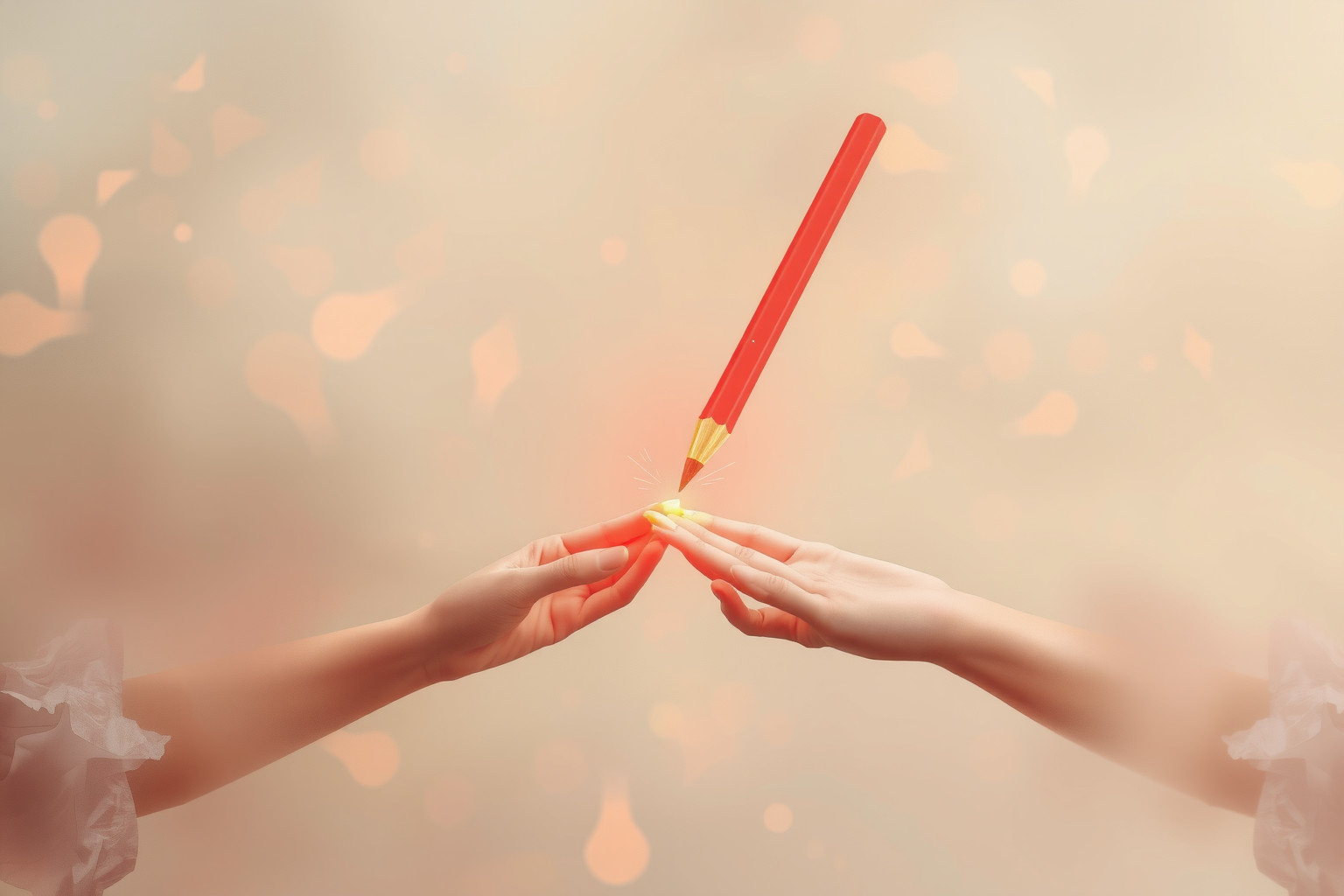 Sognare di regalare una matita rossa simboleggia passione e creatività.