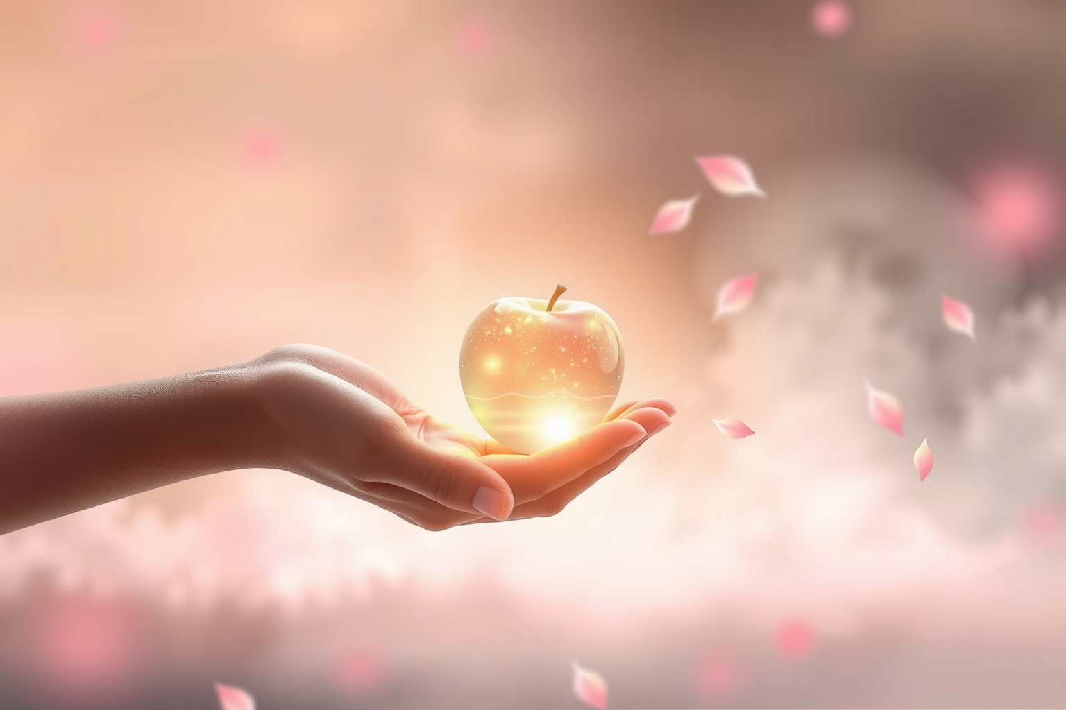 Sognare una mela simboleggia accettazione e gratitudine profonde.