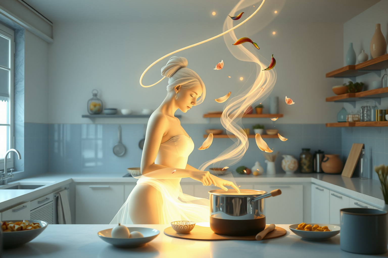 Sognare la cuoca del parroco simboleggia saggezza e nutrimento spirituale.