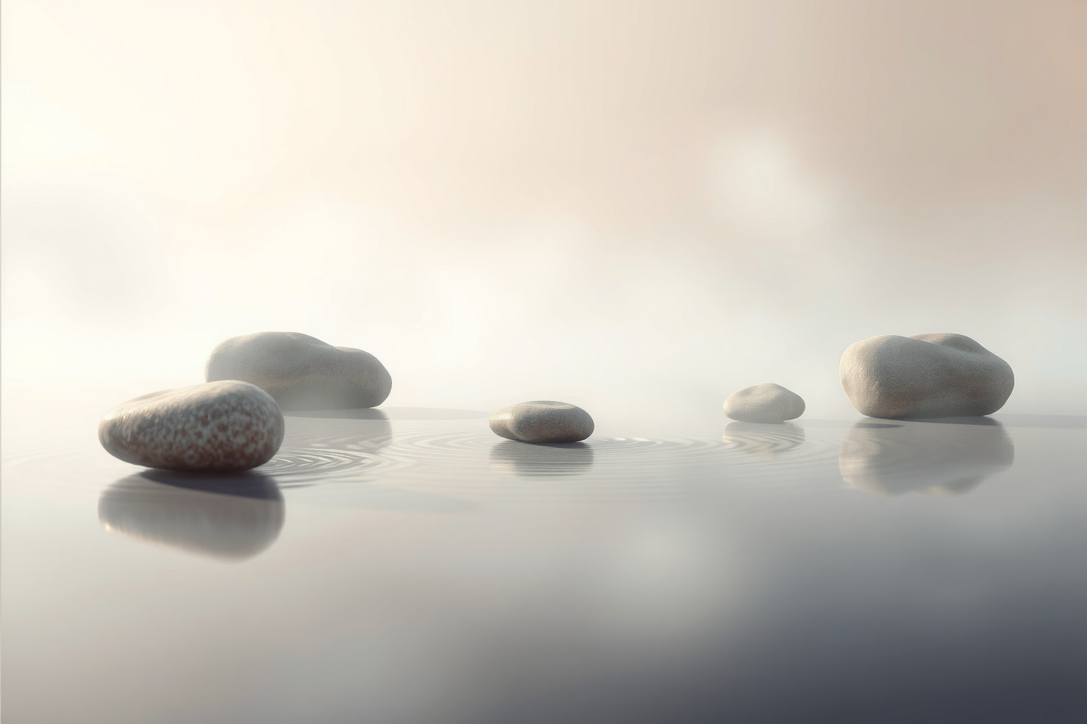 Sognare pietre levigate simboleggia pace interiore e soluzioni equilibrate.