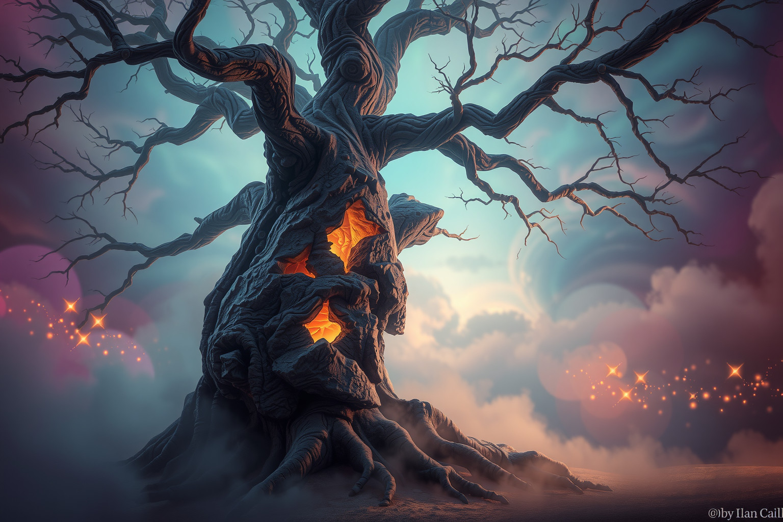 Sognare un albero dell'armatura in rovina indica paure interiori profonde.
