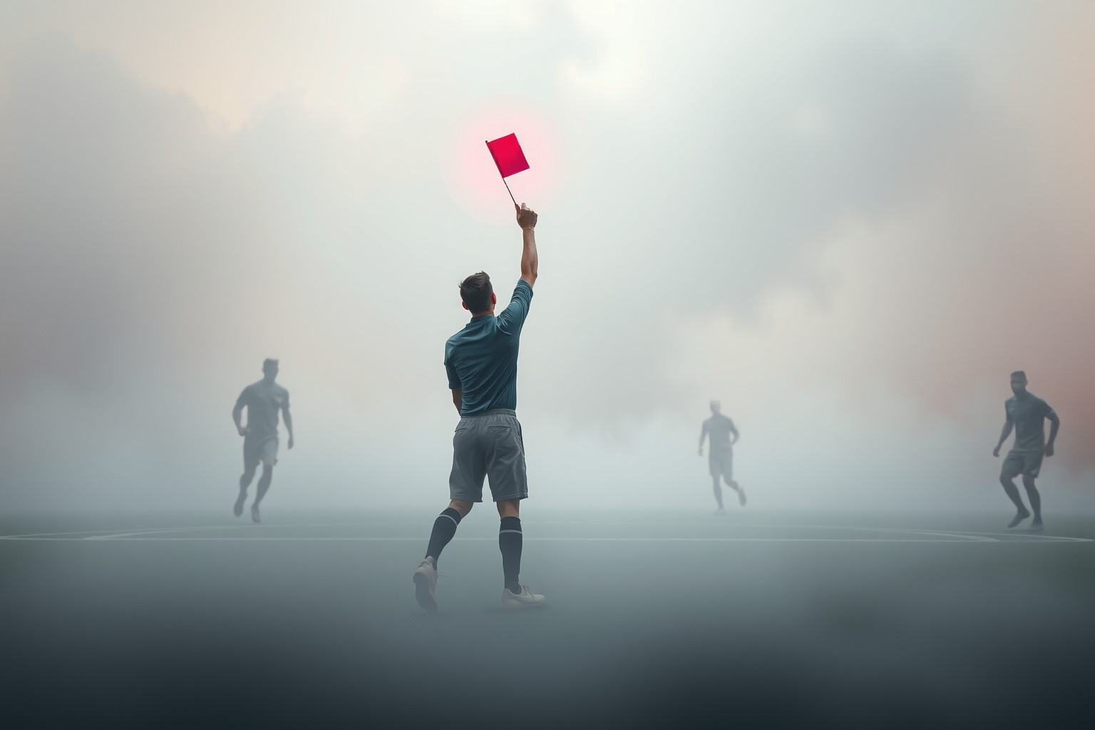 Sognare un arbitro che espelle indica conflitti interiori irrisolti.