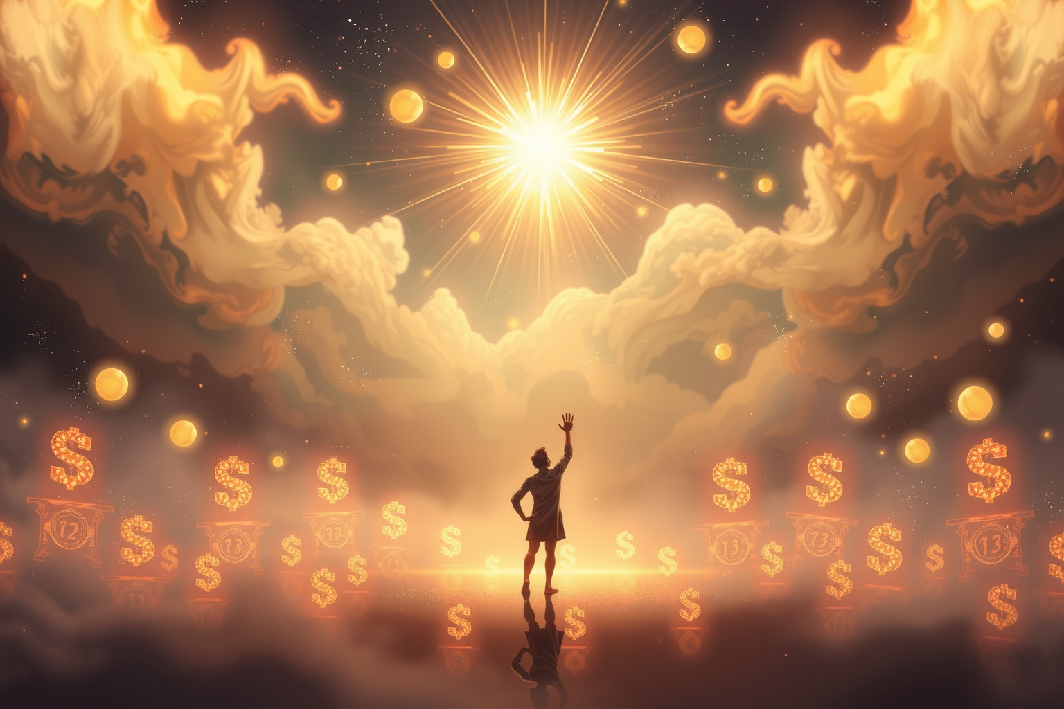 Vincere un jackpot nei sogni simboleggia fortuna e successo imminente.