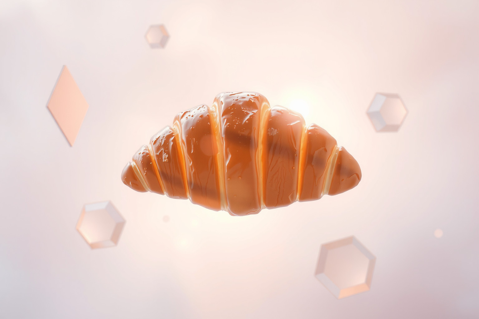 Sognare un cornetto intatto simboleggia equilibrio e successo personale.