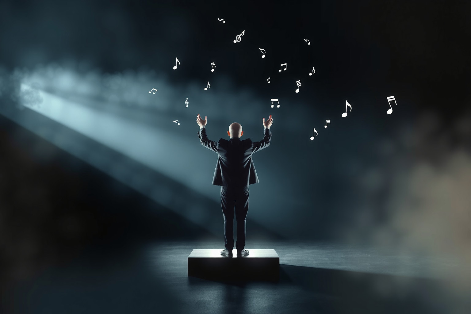 Sognare un direttore in teatro vuoto simboleggia controllo interiore.