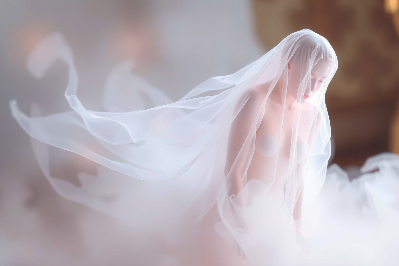 Sognare un fantasma che scompare indica paure nascoste che svaniscono.