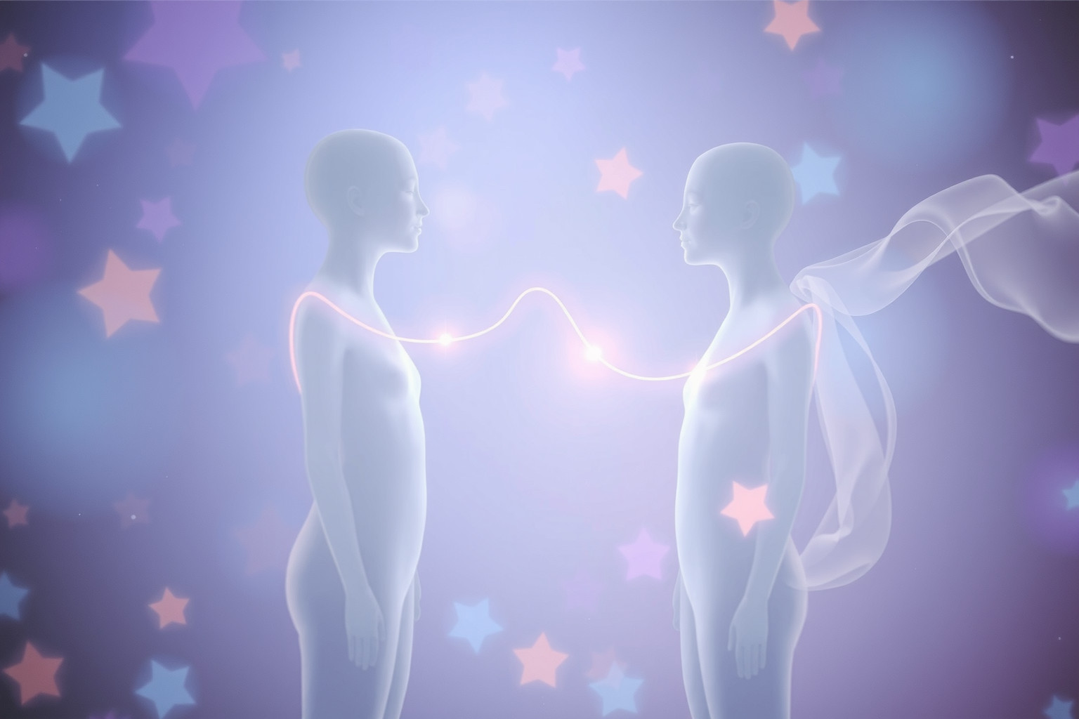 Sognare un filo unisce emozioni profonde tra due persone.