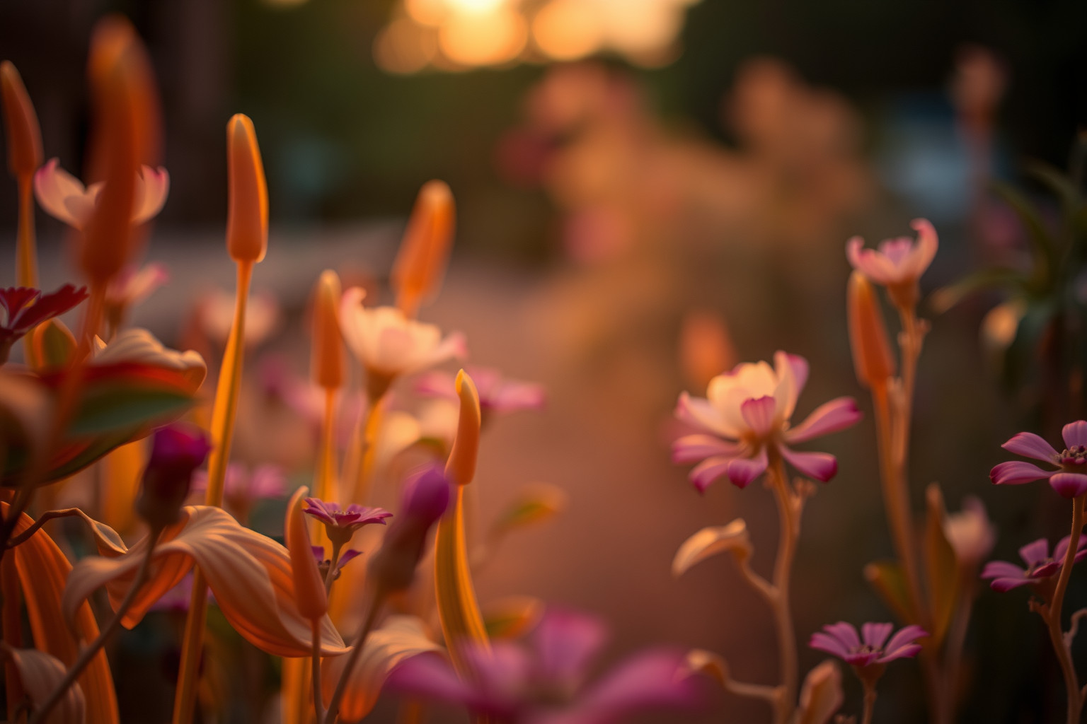 Sognare un giardino al tramonto simboleggia transizione e nostalgica bellezza.