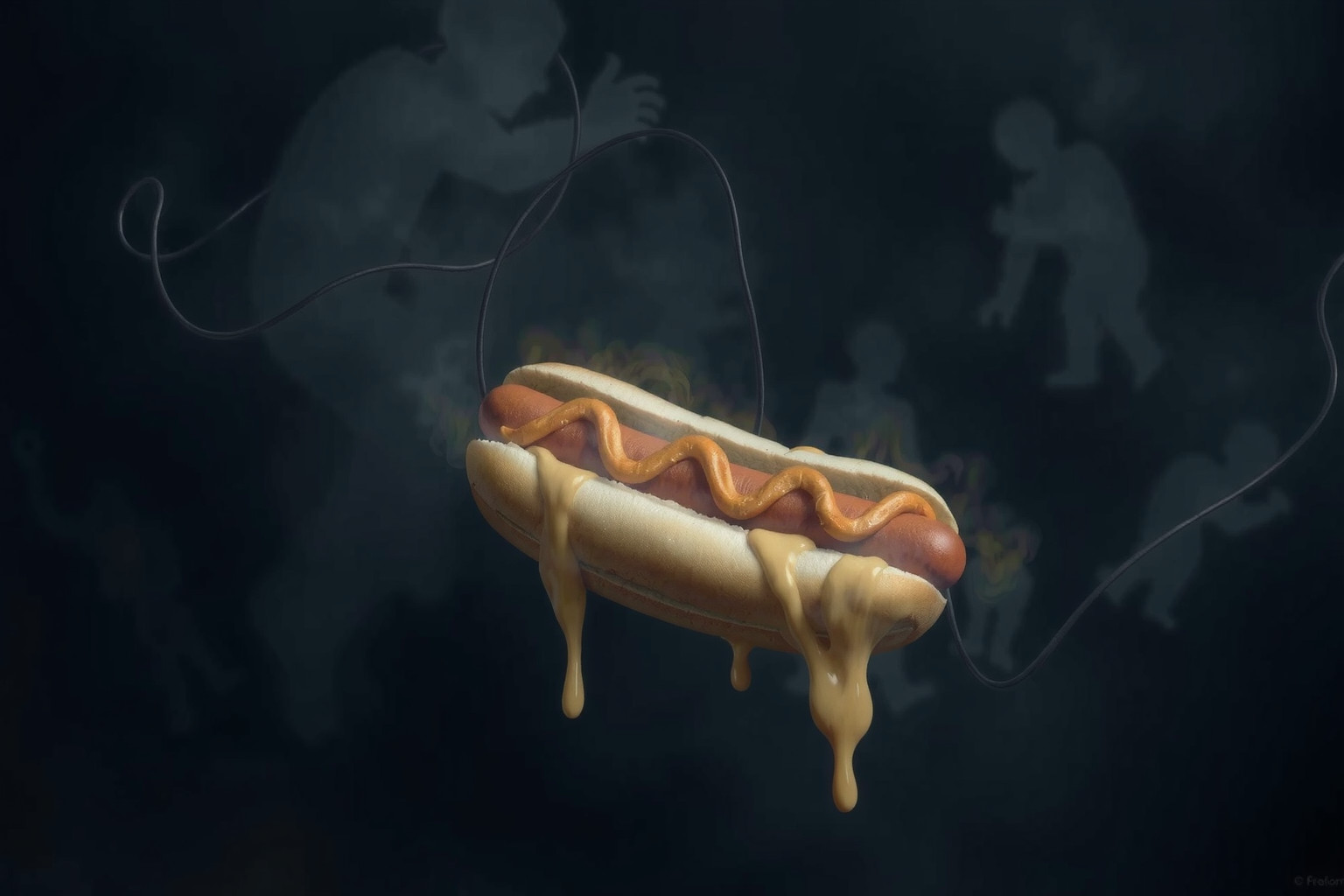 Sognare un hot dog in incubo riflette ansia e stress nascosti.