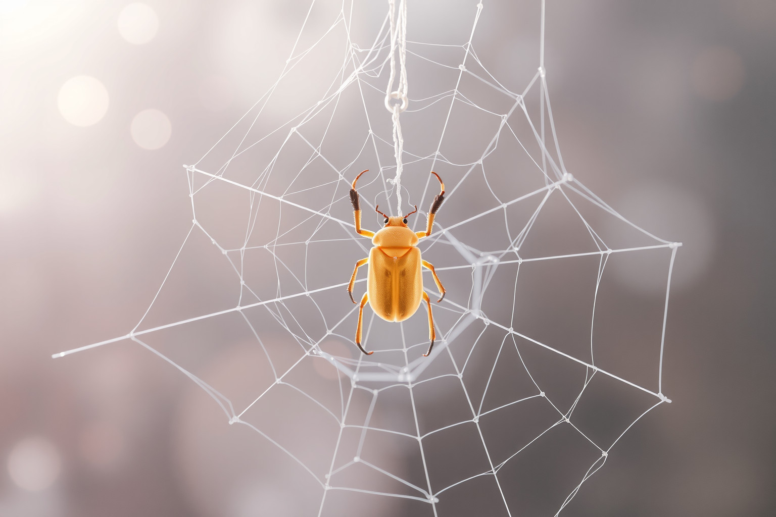 Sognare un maggiolino intrappolato indica ostacoli interiori da superare.