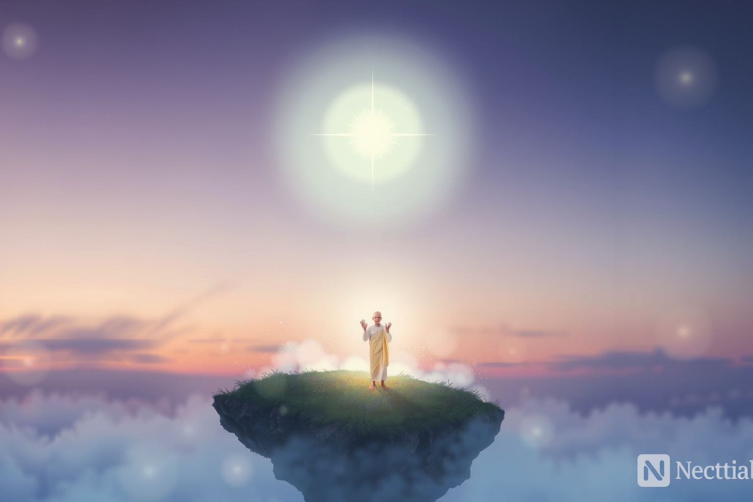 Sognare un monaco mendicante che rifiuta aiuto indica autonomia spirituale.