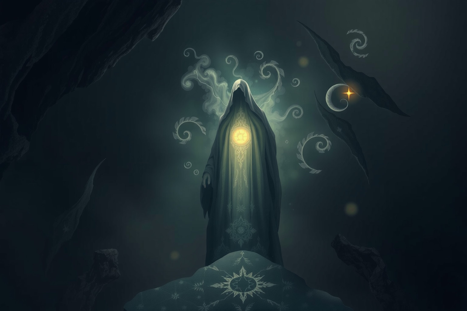 Sognare un oracolo oscuro indica paure nascoste e intuizioni profonde.