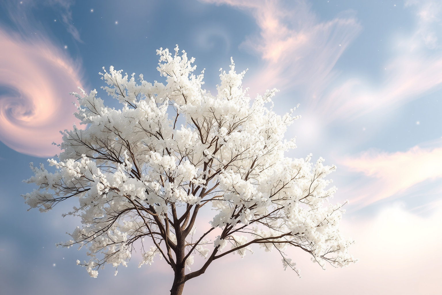 Sognare un pioppo bianco in fiore simboleggia purezza e rinascita.