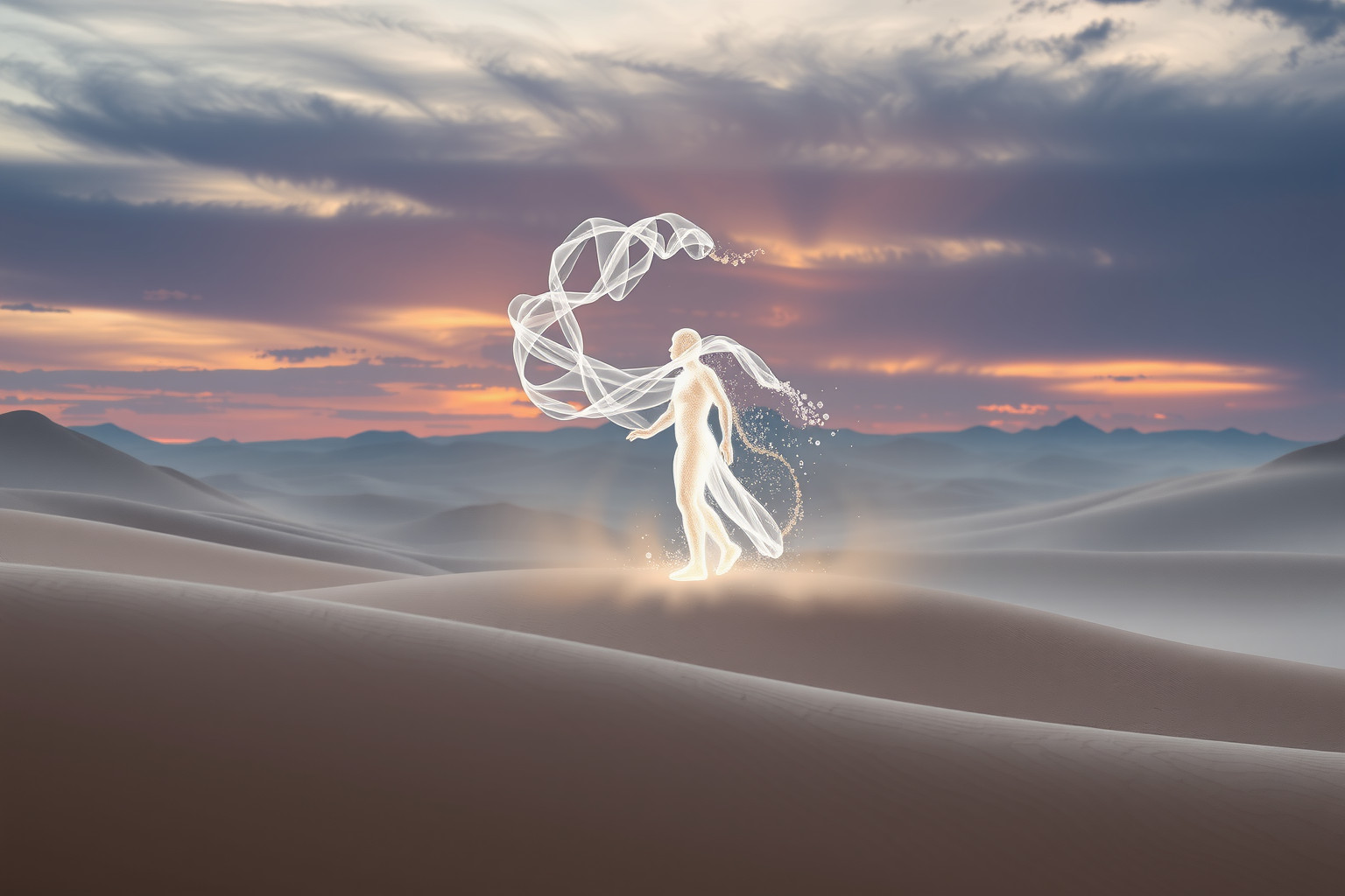 Sognare raccoglitori di gocce in deserto simboleggia speranza e resilienza.