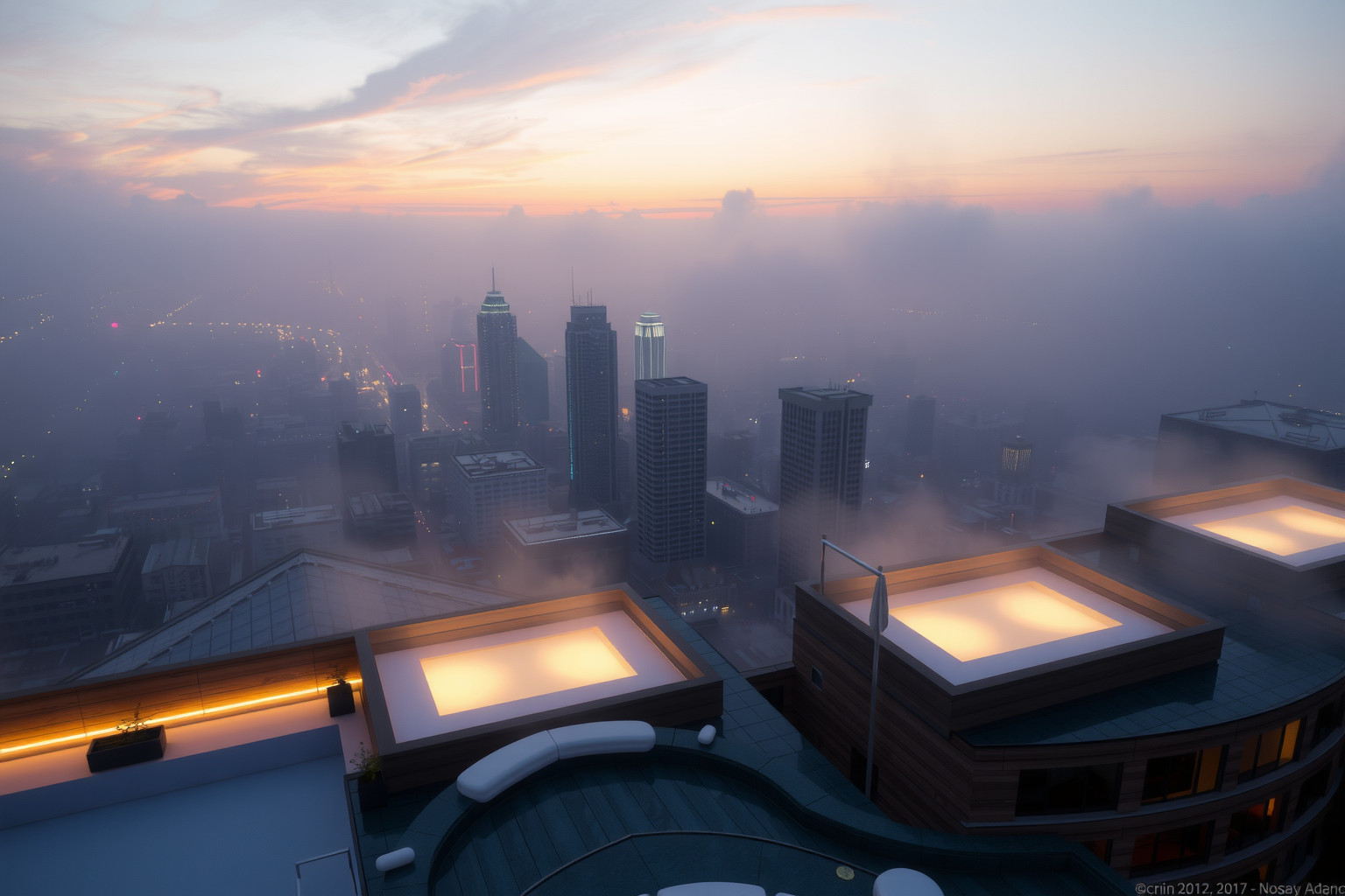 Sognare un solarium urbano simboleggia desiderio di rifugio moderno.