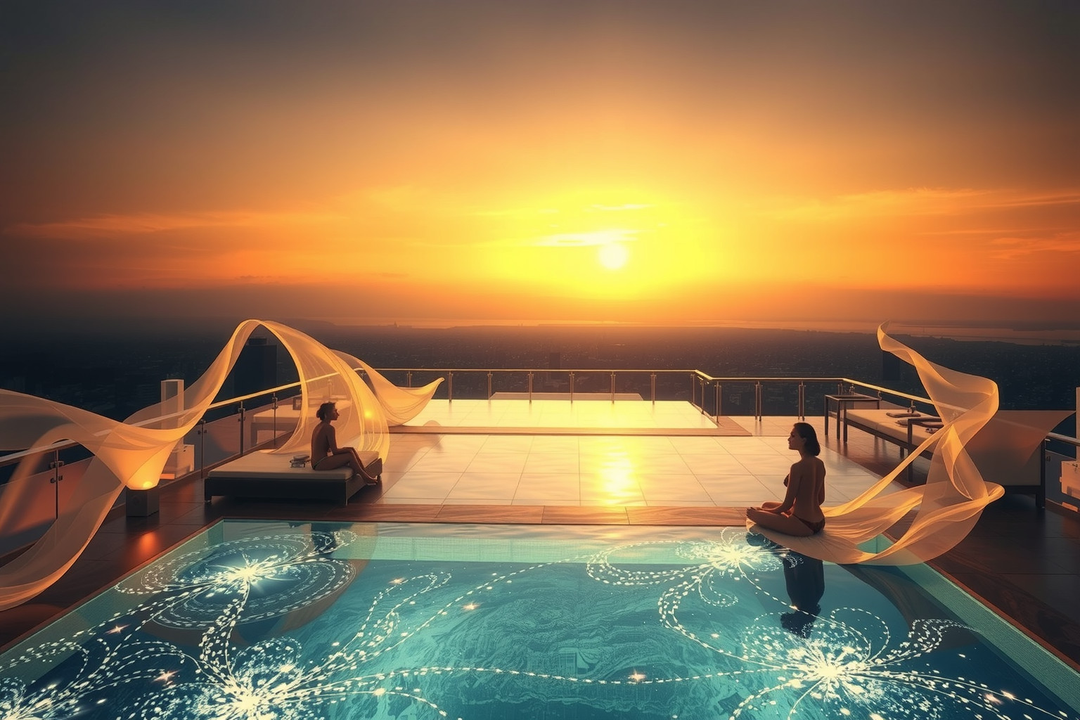 Sognare un solarium moderno simboleggia desiderio di benessere e successo.