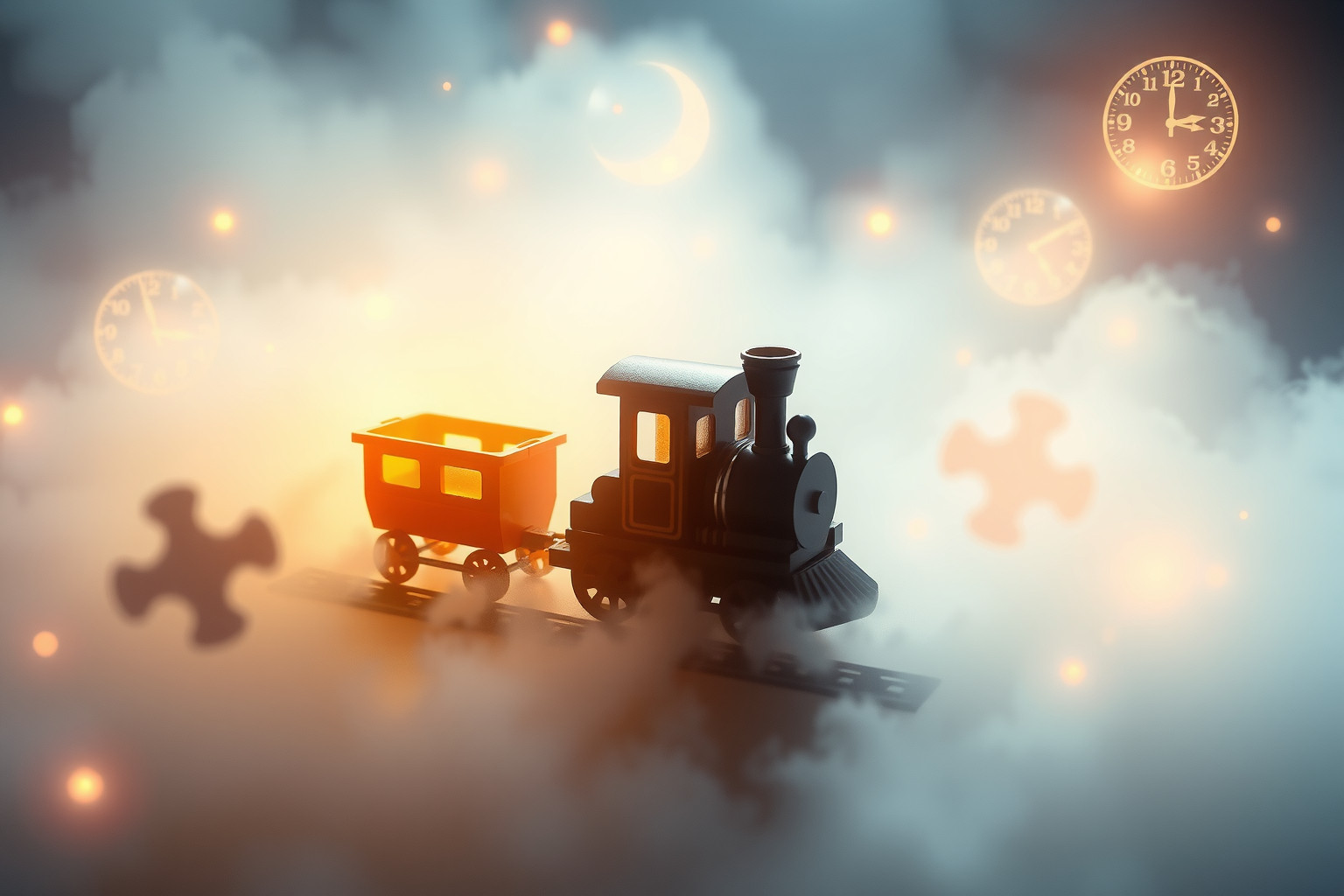 Sognare un trenino giocattolo simboleggia viaggi interiori e ricordi d’infanzia.