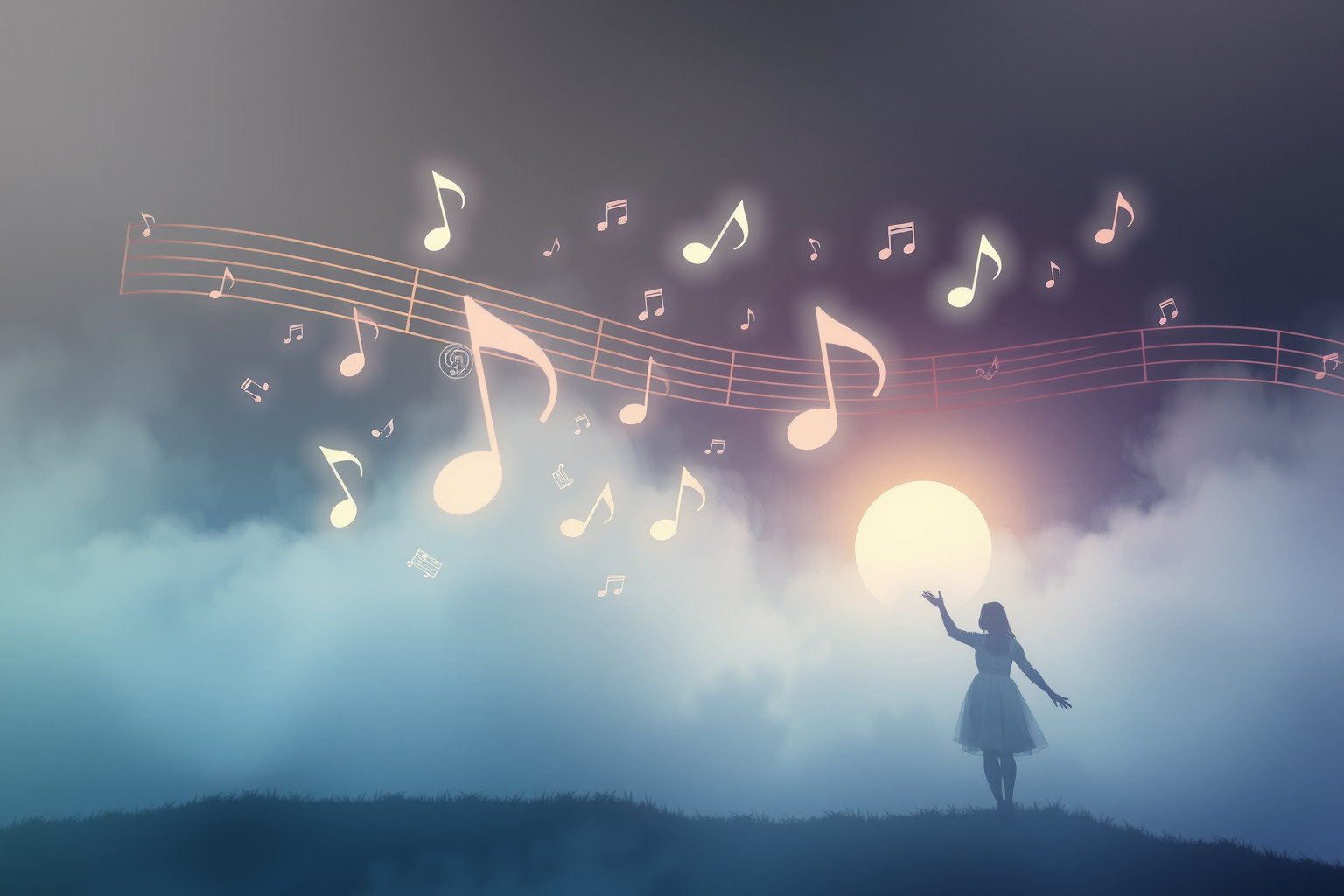 Sognare canzoni d’amore straniere svela emozioni confuse e profonde.