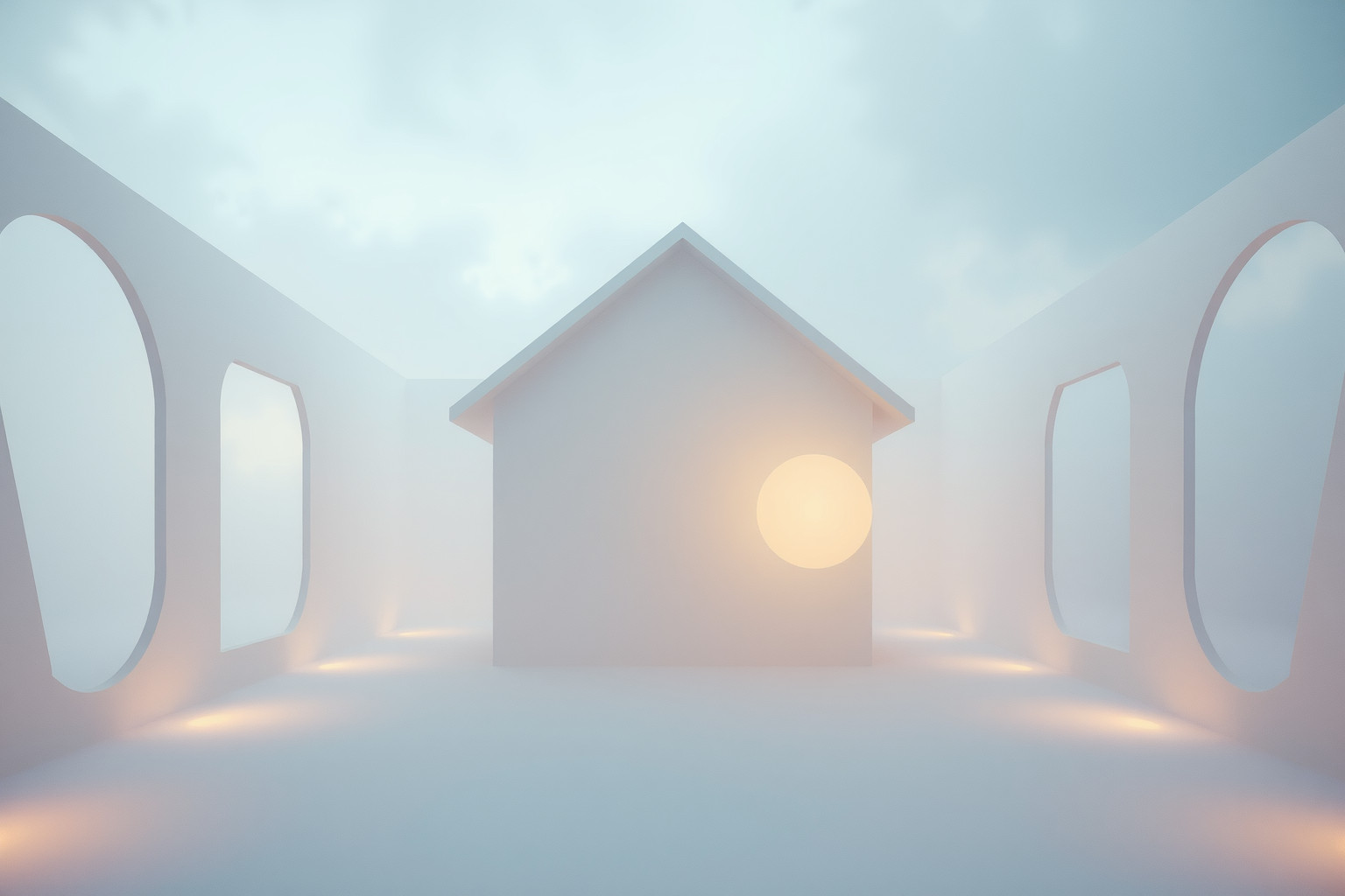 Sognare casa senza porte simboleggia vulnerabilità e insicurezza interiore.