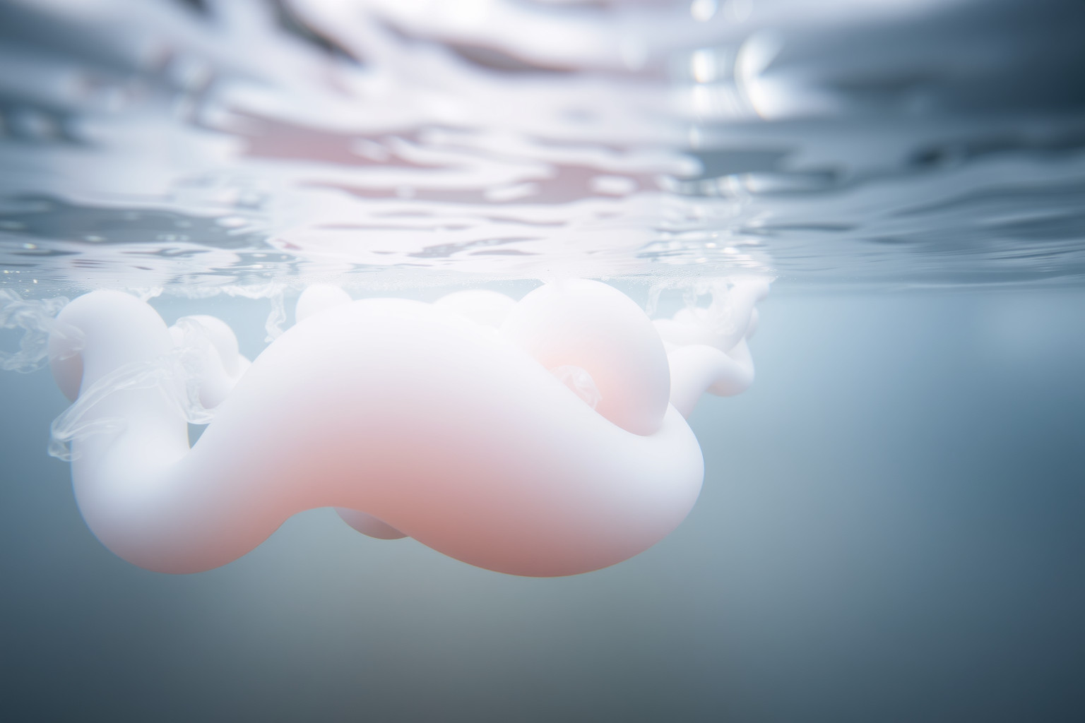 Sognare masse gelatinose in acqua simboleggia emozioni fluide e trasformazioni.