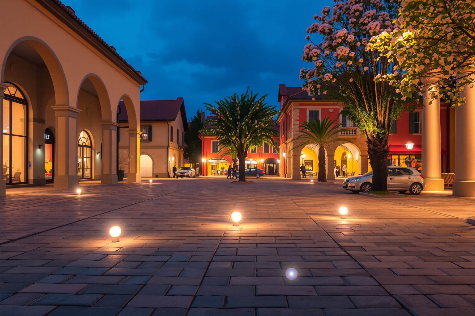 Sognare una piazza tranquilla simboleggia equilibrio e serenità interiore.