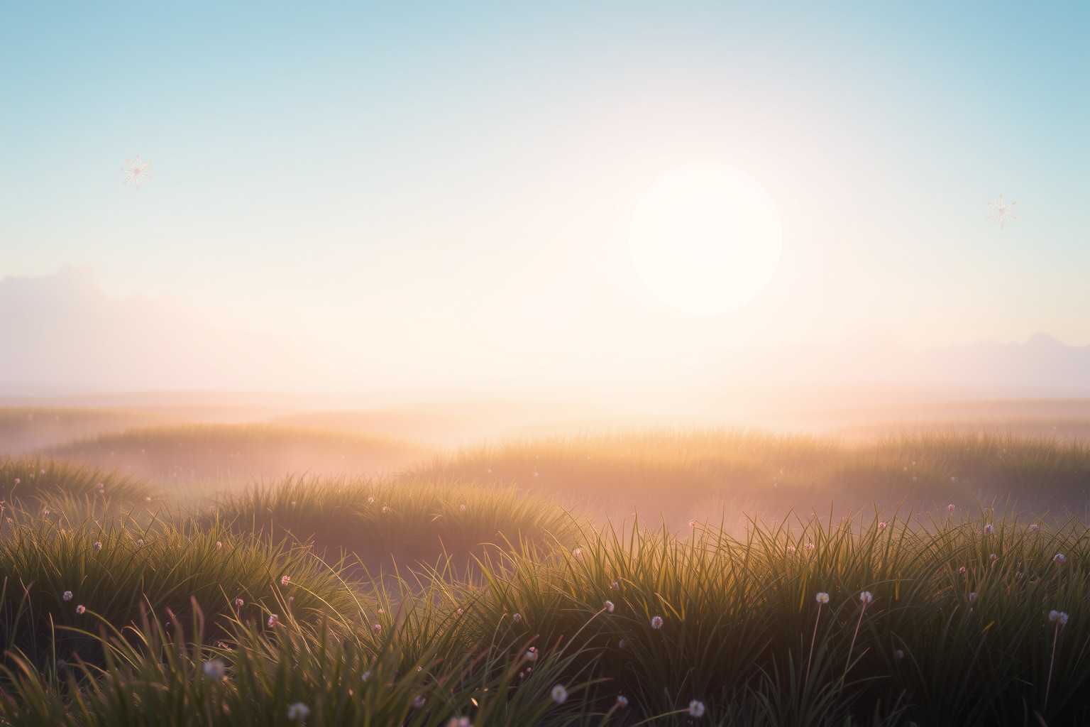 Sognare prateria all’alba simboleggia speranza e rinascita interiore.