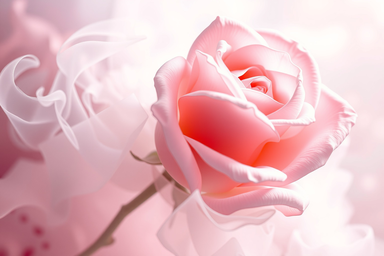 Sognare una rosa di Damasco indica imminenti trasformazioni positive.
