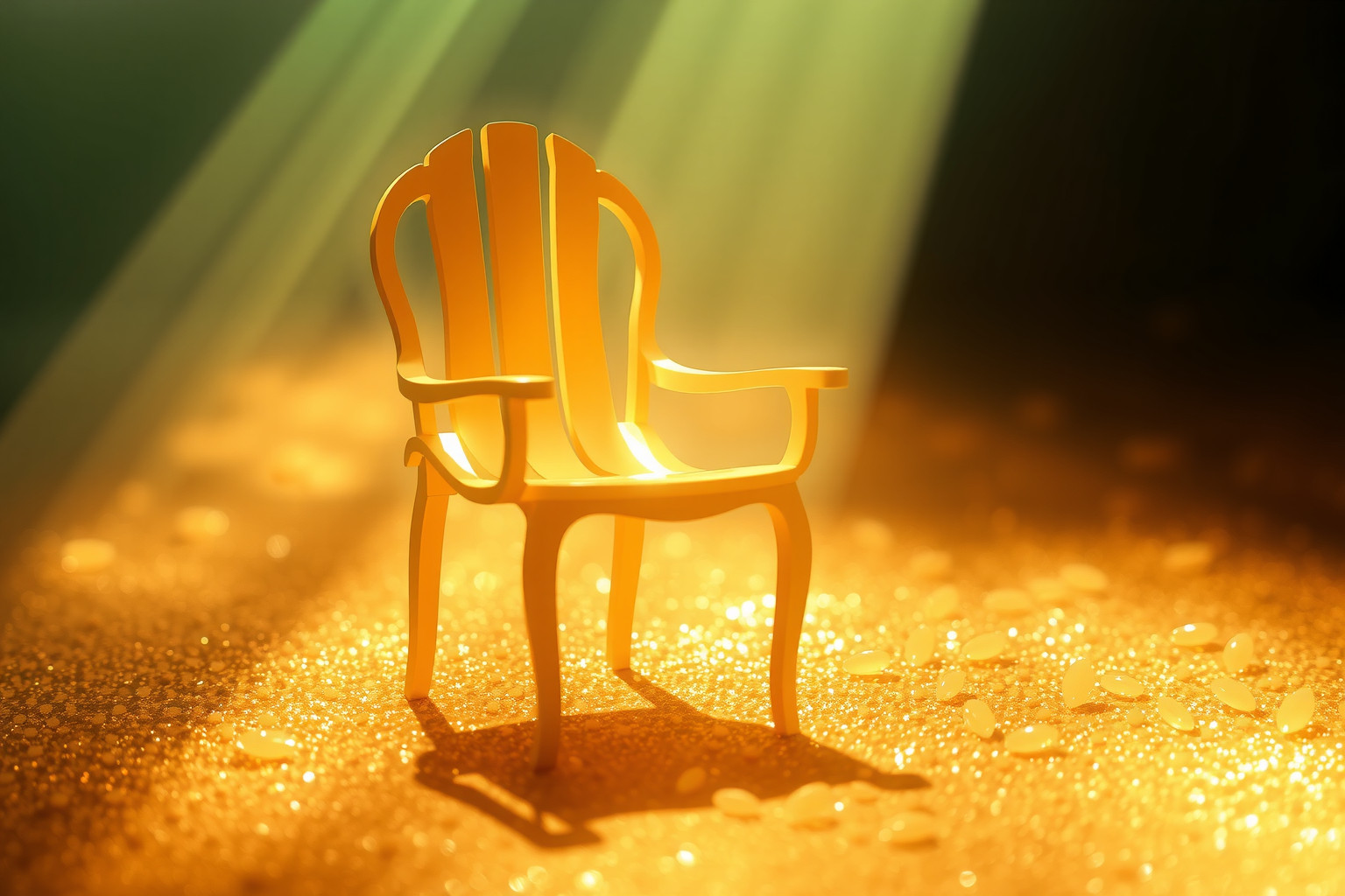 Sognare una sedia da giardino al sole simboleggia serenità e speranza.