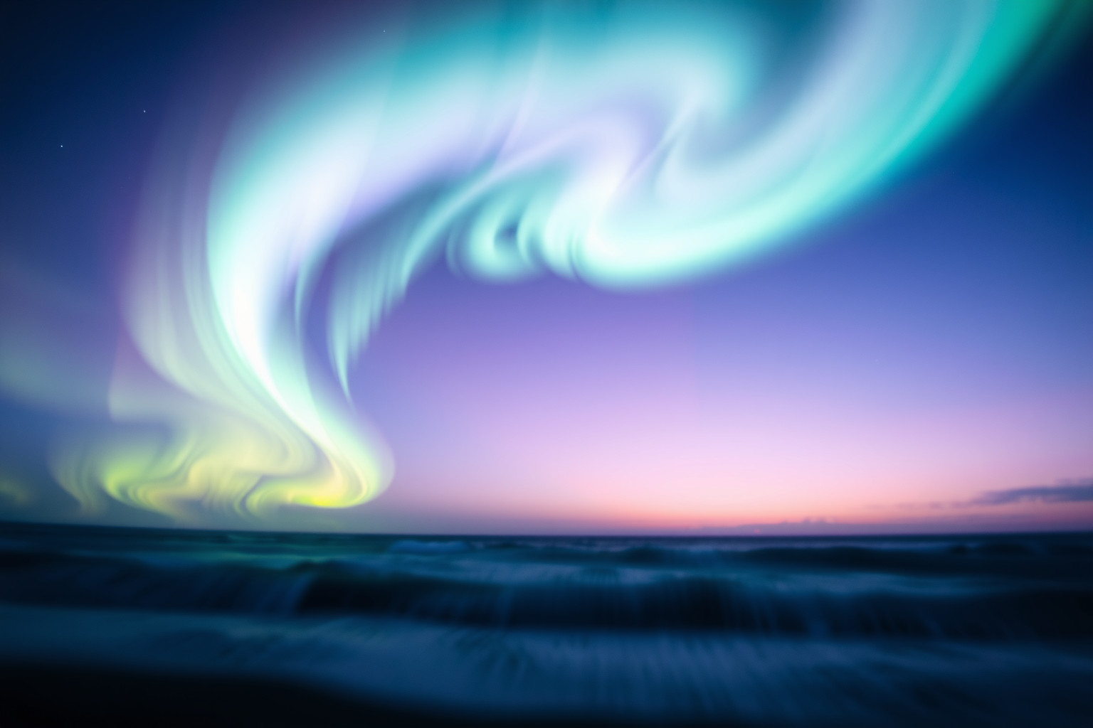Sognare un'aurora boreale simboleggia speranza e rinascita interiore.