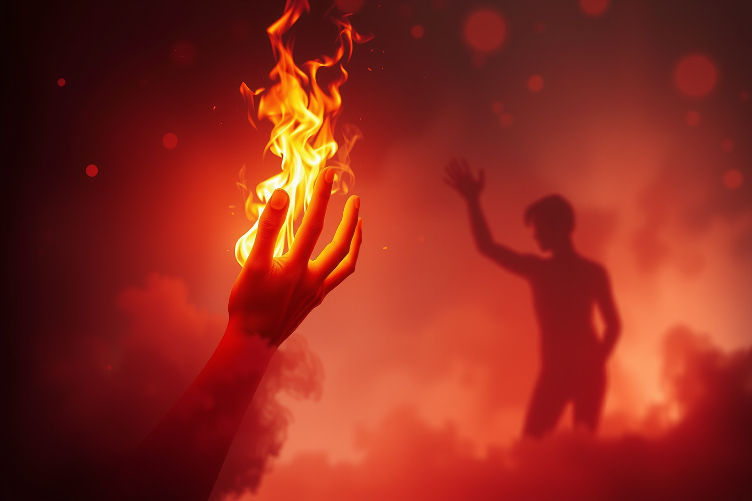 Sognare il fuoco nel rogo simboleggia purificazione e conflitto interiore.