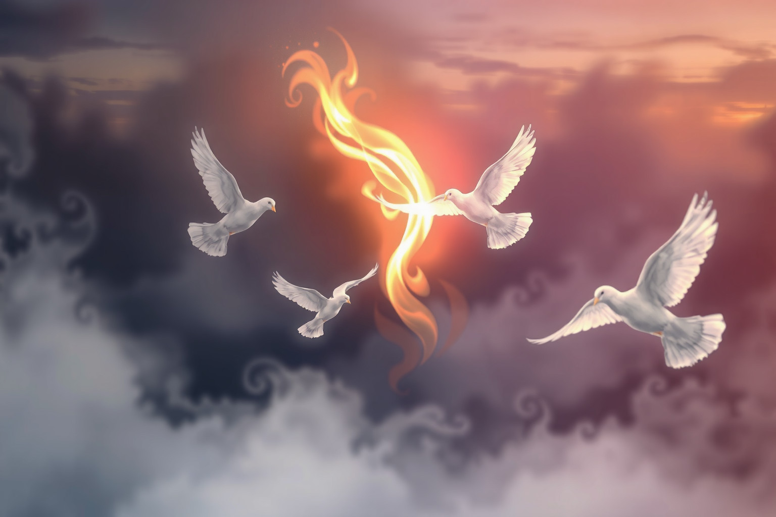 Cinque sogni sulla Pentecoste rivelano trasformazioni spirituali profonde.