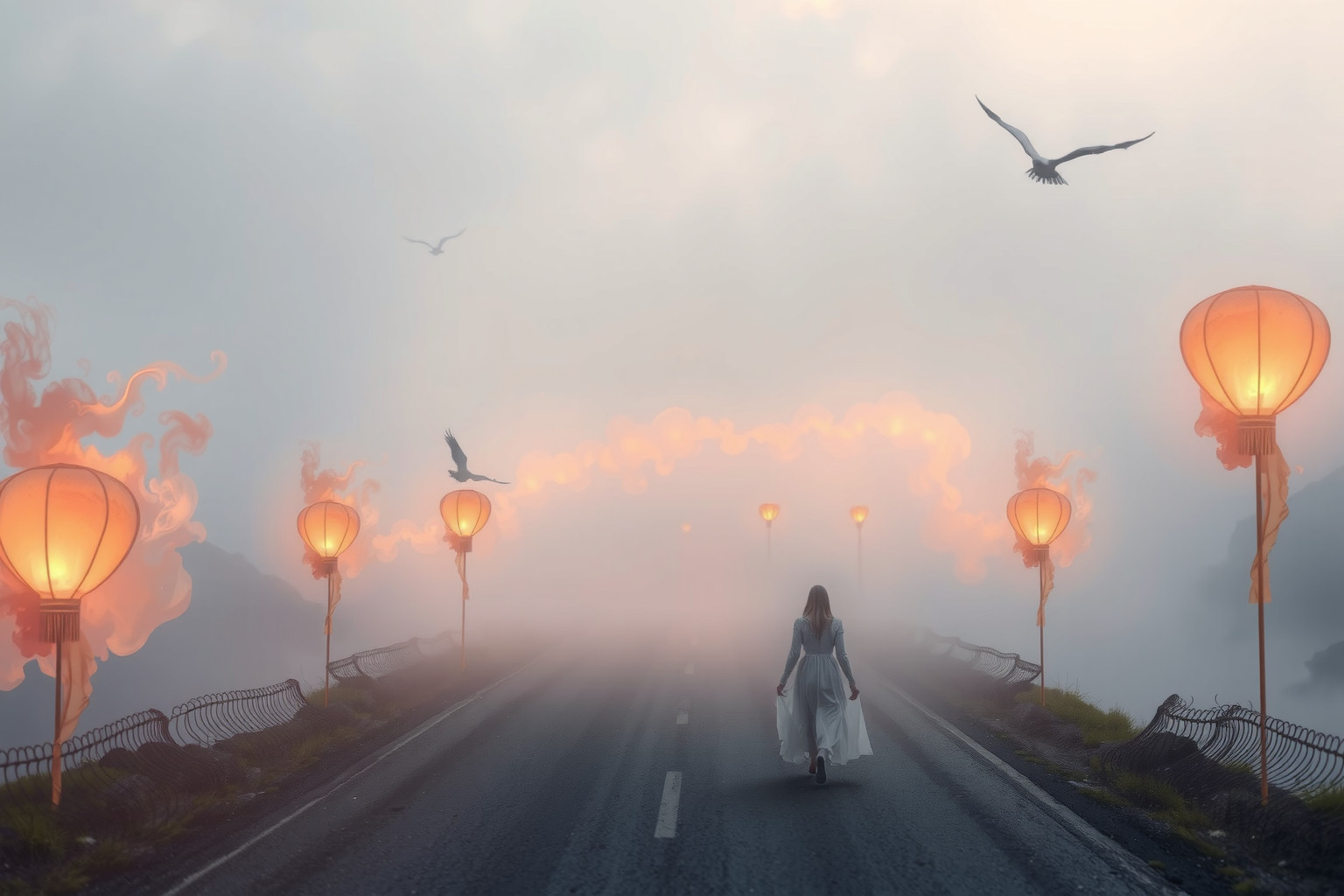 Cinque sogni sulla strada principale rivelano emozioni e desideri nascosti.