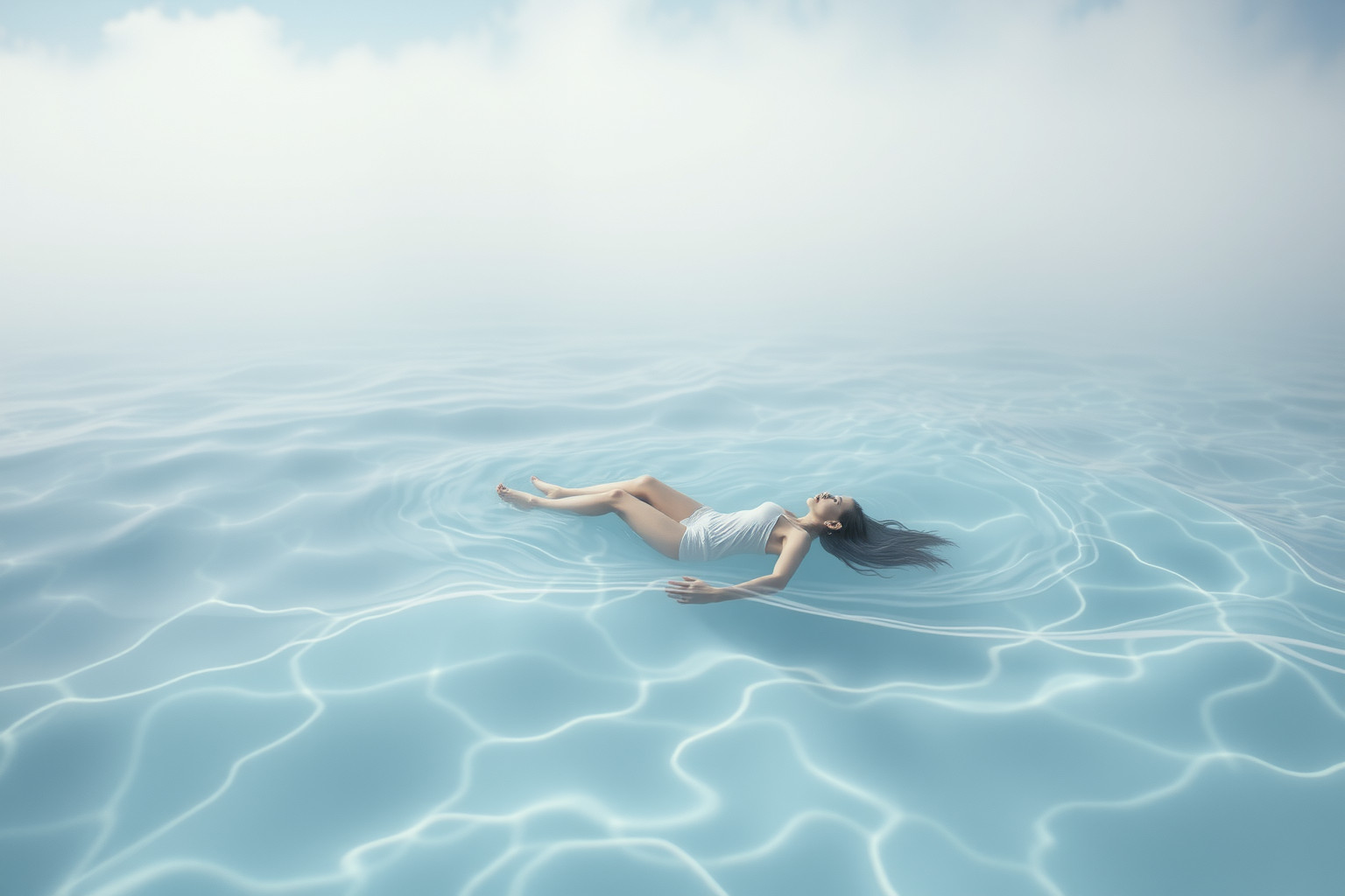 Sognare annegare in piscina a onde simboleggia emozioni travolgenti.