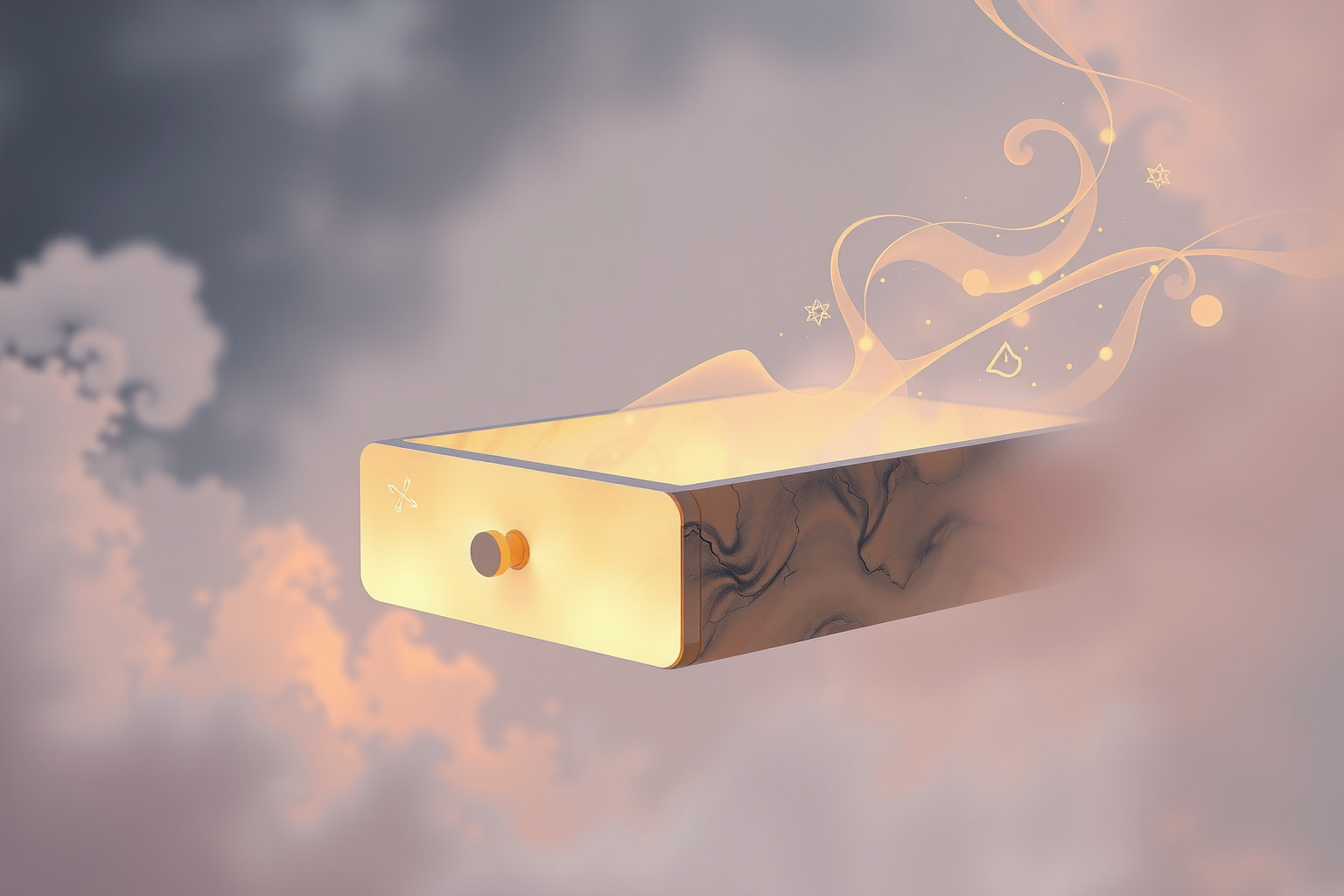 Chiudere un cassetto segreto indica desiderio di nascondere verità.