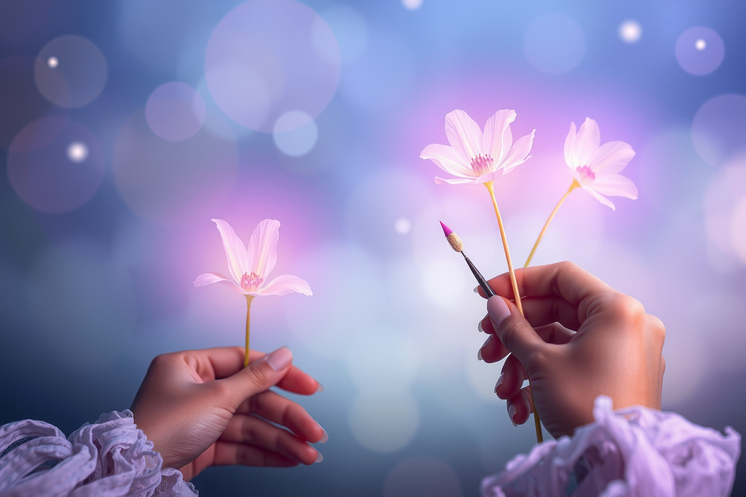 Sognare di dipingere fiori di brughiera simboleggia creatività e rinascita.