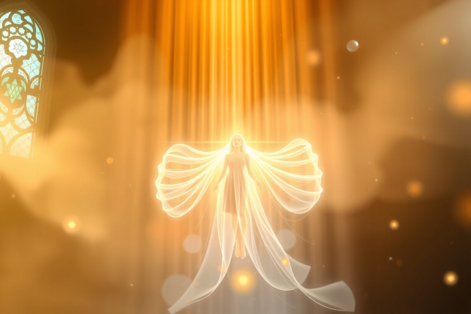 Sognare luce in chiesa simboleggia pace interiore e protezione divina.