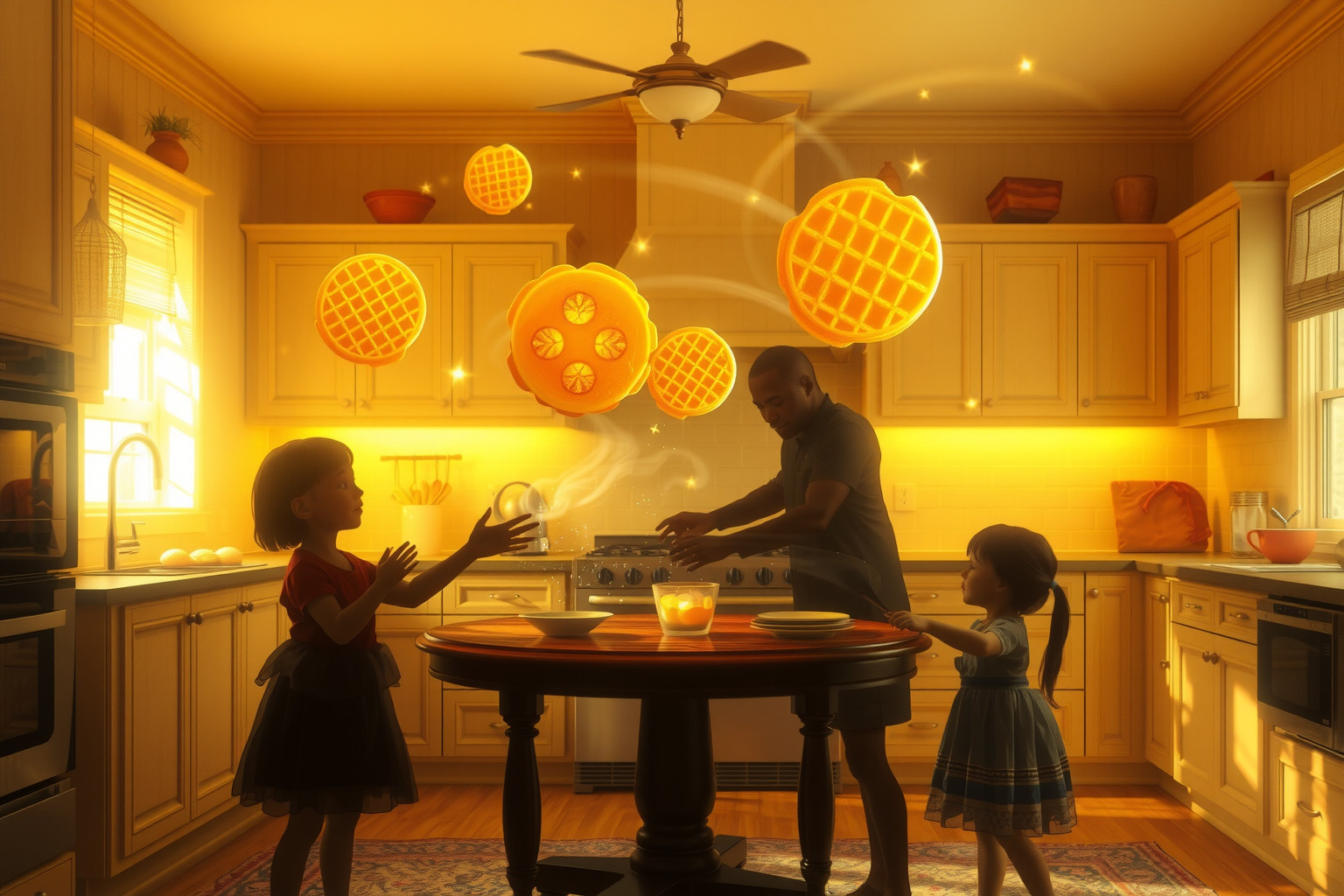 Sognare cialde con famiglia simboleggia unione e dolce armonia.
