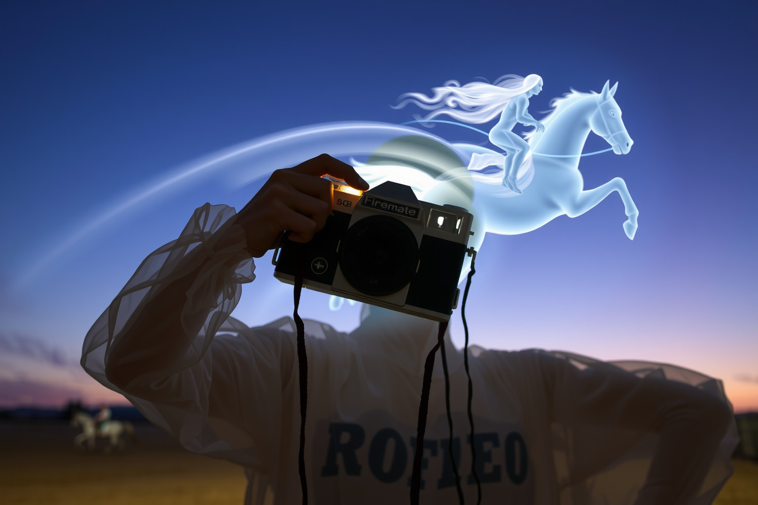 Sognare di fotografare un rodeo simboleggia catturare momenti di sfida.