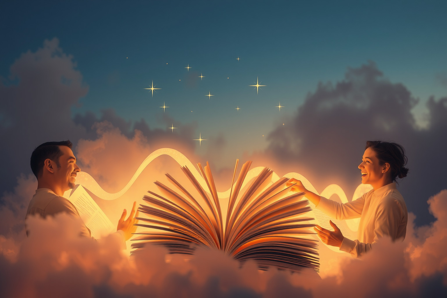Sognare di leggere ad alta voce simboleggia espressione e desiderio di connessione.